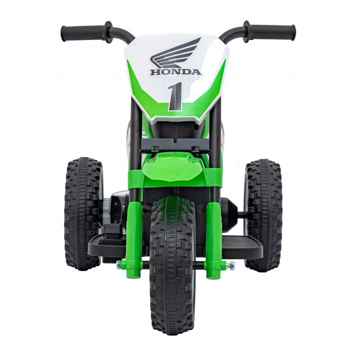 Motocicleta electrica Honda CRF 450R 70x41x50 cm verde 30W