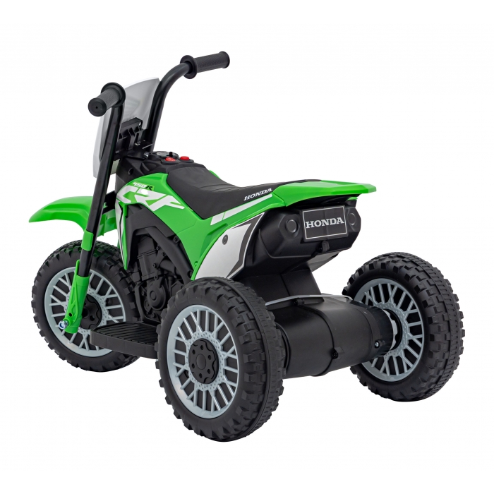 Motocicleta electrica Honda CRF 450R 70x41x50 cm verde - 4