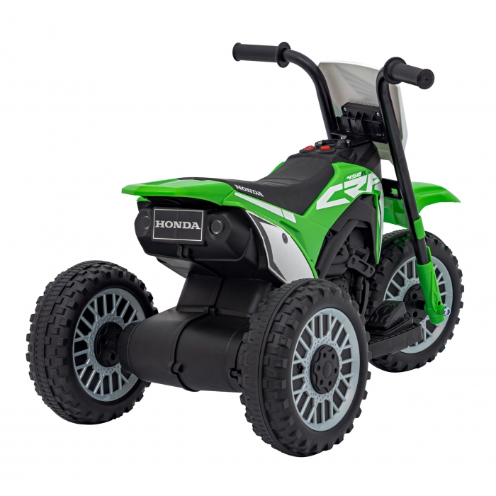 Motocicleta electrica Honda CRF 450R 70x41x50 cm verde - 7