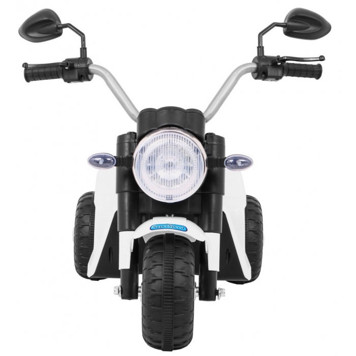 Motocicleta electrica MiniBike 71x53x57 cm alb - 2