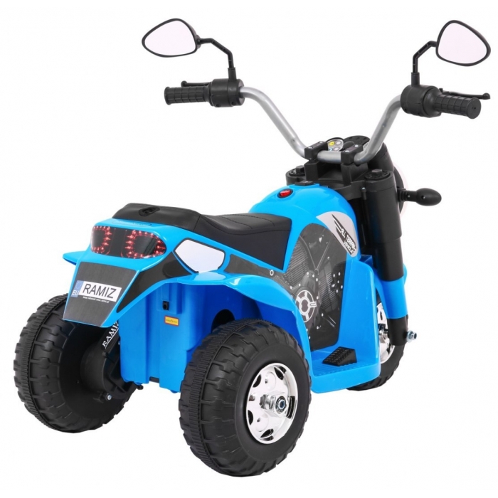 Motocicleta electrica MiniBike 71x53x57 cm albastru - 7