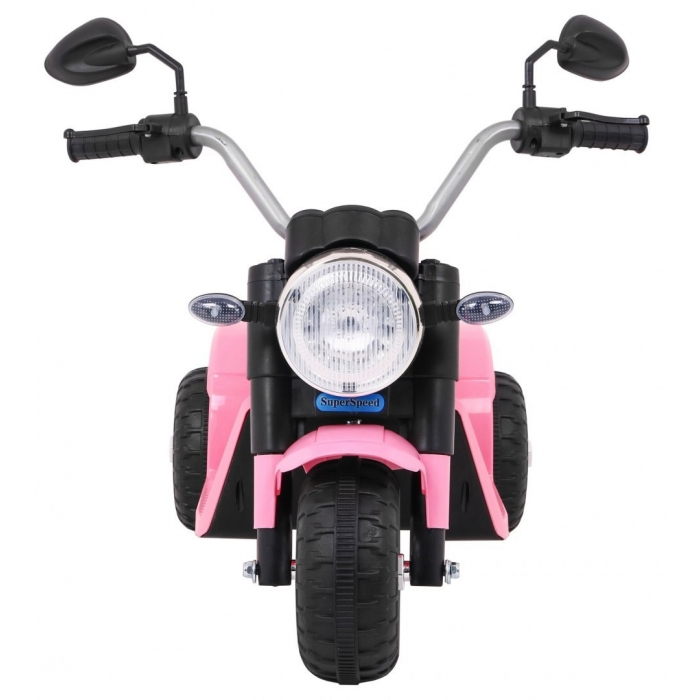 Motocicleta electrica MiniBike 71x53x57 cm roz - 2