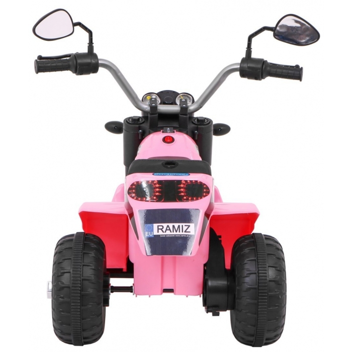 Motocicleta electrica MiniBike 71x53x57 cm roz - 5