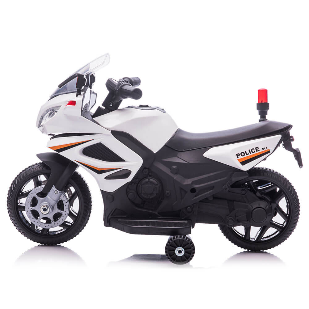 Motocicleta electrica de politie pentru copii 911 - 2