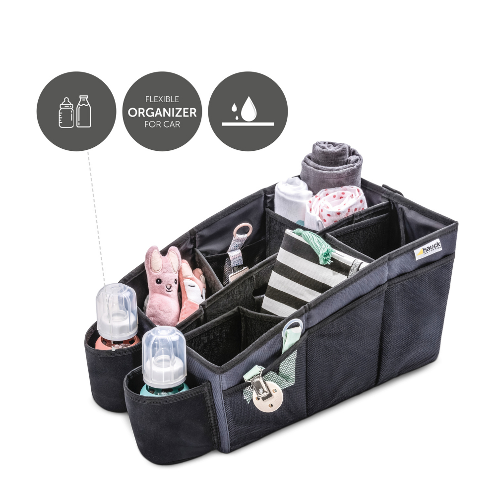 Organizator flexibil auto Hauck organize me negru - 2 | YEO