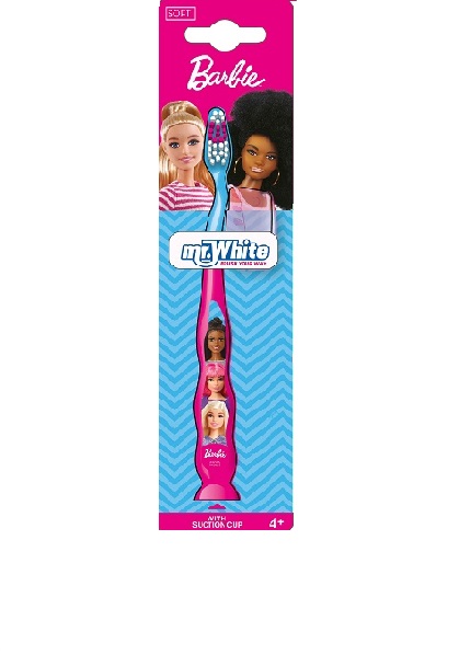 Periuta de dinti pentru copii Mr. White cu cronometru luminos Barbie