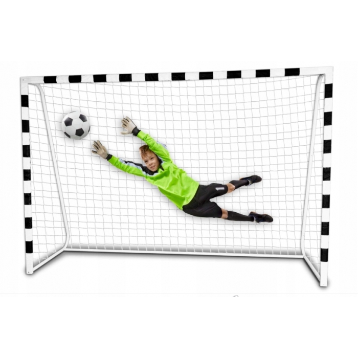 Poarta de fotbal din metal E4 R-Sport 300 x 200 x 90 cm - 2 | YEO