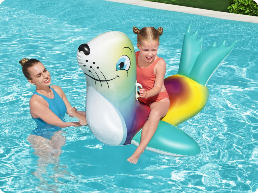 Saltea gonflabila pentru piscina cu manere 157 x 114 cm Bestway Foca - 1 | YEO