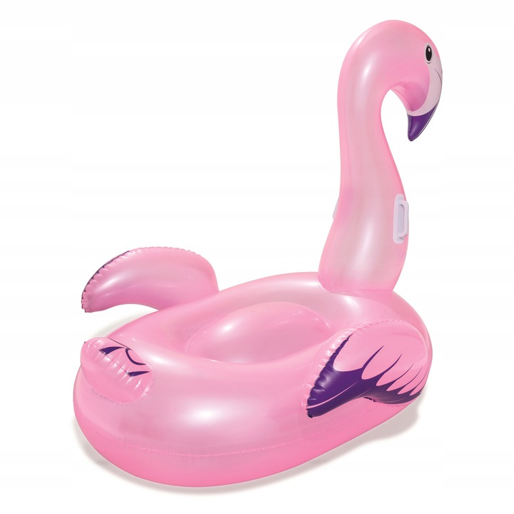 Saltea gonflabila cu manere 127 cm Flamingo Roz - 1 | YEO