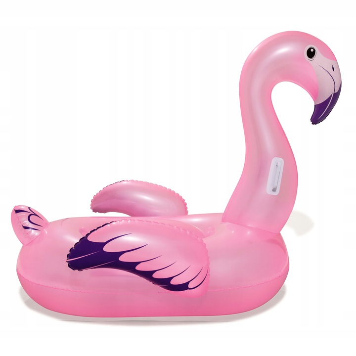 Saltea gonflabila cu manere 127 cm Flamingo Roz - 2 | YEO