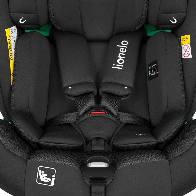 Scaun auto Lionelo Braam Air i-Size 0-36 kg 40-150 cm cu isofix gri