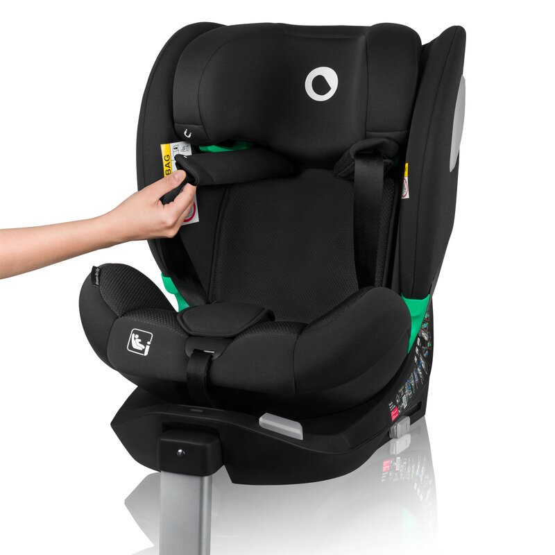 Scaun auto Lionelo Braam Air i-Size 0-36 kg 40-150 cm cu isofix gri - 4