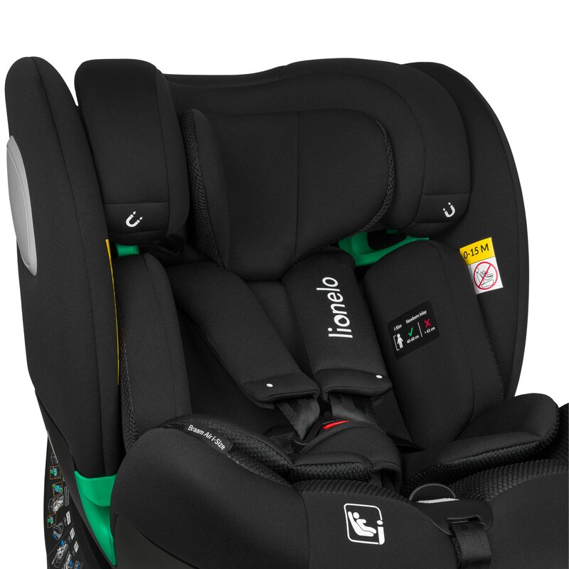 Scaun auto Lionelo Braam Air i-Size 0-36 kg 40-150 cm cu isofix gri - 7