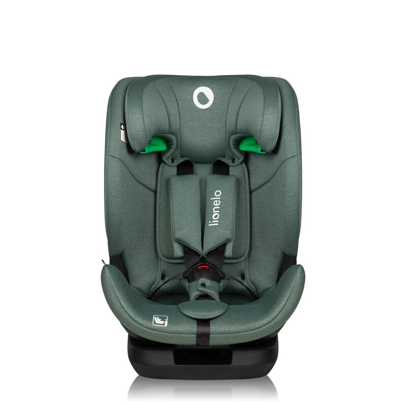 Scaun auto Lionelo Lavender I-size Isofix cu centura TopTether verde - 3