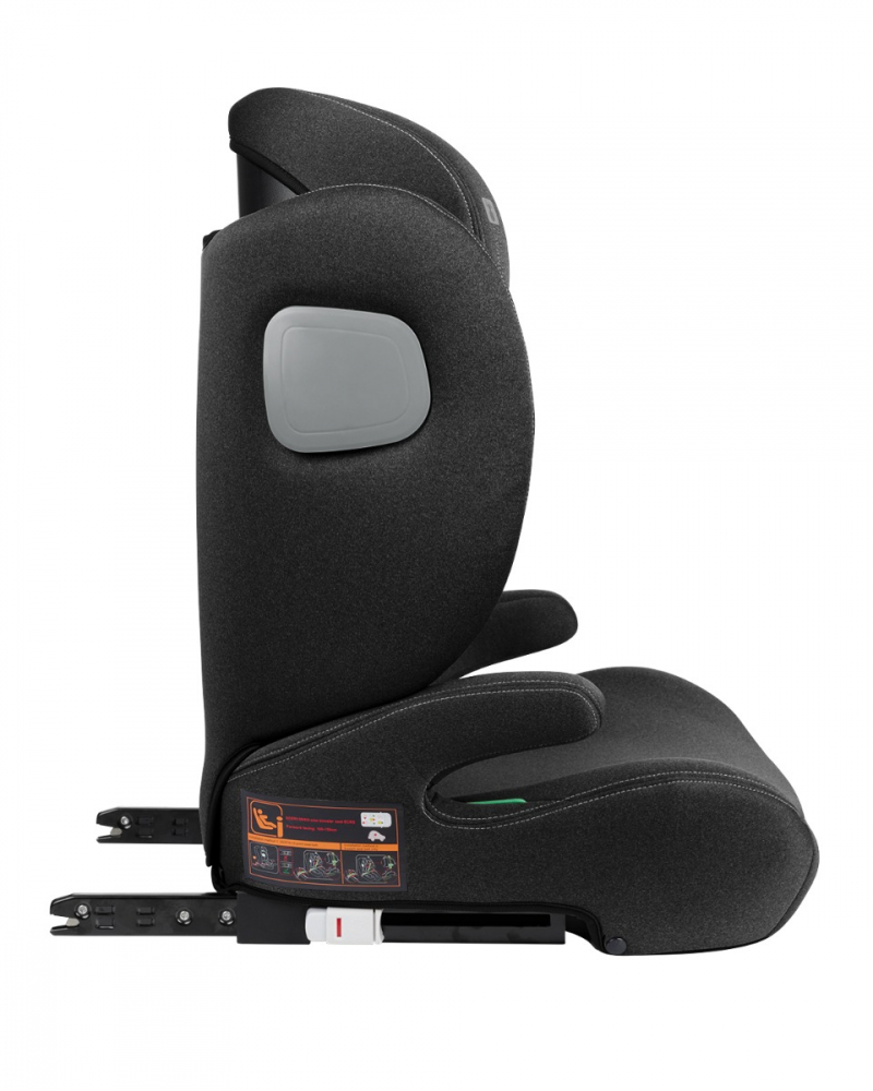 Scaun auto cu isofix KikkaBoo 100-150 cm i-Track i-SIZE Black - 1 | YEO