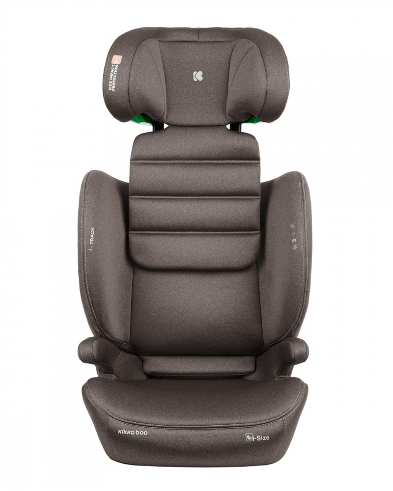 Scaun auto cu isofix KikkaBoo 100-150 cm i-Track i-SIZE Brown - 3