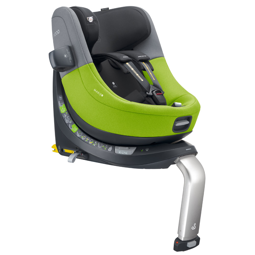 Scaun auto rotativ Swandoo Marie 5 i-Size Lime Sesame Grey - 1 | YEO