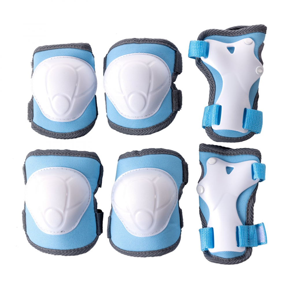 Set 6 protectii sport Yvolution 3-5 ani blue