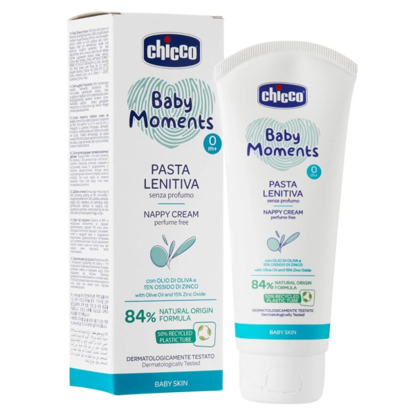 Set cadou cosmetice Chicco Baby Moments Skin CleanProtect gel de dus, sampon si crema iritatii scutec - 2 | YEO