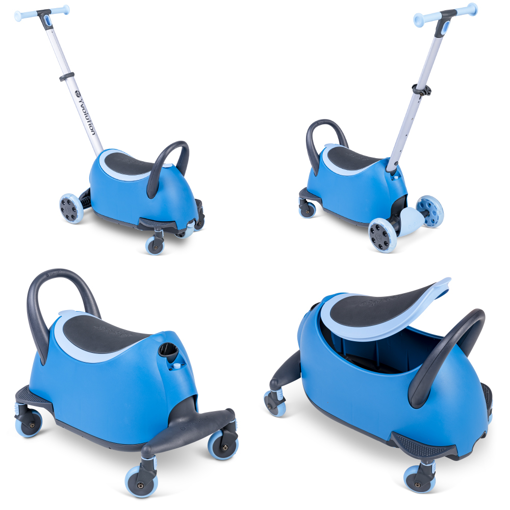 Trotineta 5 in 1 Yvolution Y Glider Luna blue