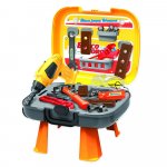 Banc de lucru cu scule 30 piese si surubelnita electrica RS Toys