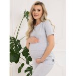 Bluza 2in1 de maternitate si alaptare Emma Grey XL