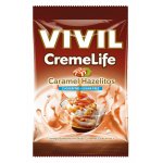 Bomboane cremoase Vivil Creme Life Classic cu aroma de caramel si alune fara zahar 90g