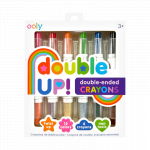 Creioane cerate duble set de 6 Double up! 12 culori