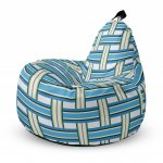 Fotoliu Updeco Puf Bean Bag tip Big Chill blueberry and kiwi