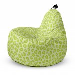 Fotoliu Updeco Puf Bean Bag tip Big Chill leopard green