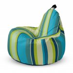 Fotoliu Updeco Puf Bean Bag tip Big Chill marinha mint