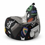 Fotoliu Updeco Puf Bean Bag tip Big Chill popart statue