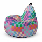 Fotoliu Updeco Puf Bean Bag tip Big Chill squares