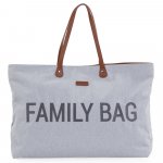 Geanta Childhome Family Bag canvas gri