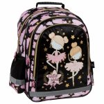 Ghiozdan pentru fetite Derform Balerina cu 3 compartimente 38x28x18 cm