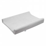 Husa New Baby pentru saltea de infasat 50x70 cm cu banda elastica Bumbac terry grey