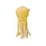 Jucarie senzoriala de plus Ocean Life Multiactivity Giant Plushie Octopus Mustard