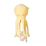 Jucarie senzoriala de plus Happy Sea Multiactivity Giant Octopus Yellow