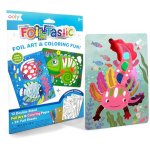 Kit Arta cu folie Foil-tastic Awesome Animals