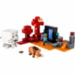 Ambuscada in Portalul Nether Lego Minecraft