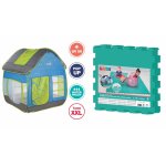 Pachet cort de joaca Cottage si covoras din spuma Play