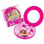 Paleta lip gloss cu oglinda Barbie