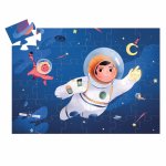 Puzzle Djeco astronaut pe luna