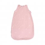 Sac de dormit de primavara/vara 85 cm bumbac ranforce Little Bear Pink