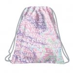 Sac sport BackUp litere pastel