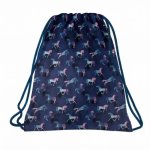 Sac sport pentru pantofi BackUp Poliester 35x45 cm multicolor Rainbow Horses