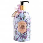 Sapun lichid cu dispenser si aroma de lavanda Scented Garden IDC Institute 500ml