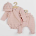 Set 3 piese New Baby din bumbac 100% I am pink marime 50