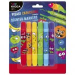 Set 6 carioci Kidea parfumate cu doua fete multicolor