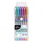 Set 6 pixuri cu gel Derform multicolor Pearl